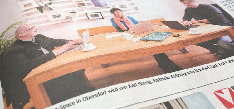 Der KURIER zu Gast im COWORKINGSPACE Obersdorf